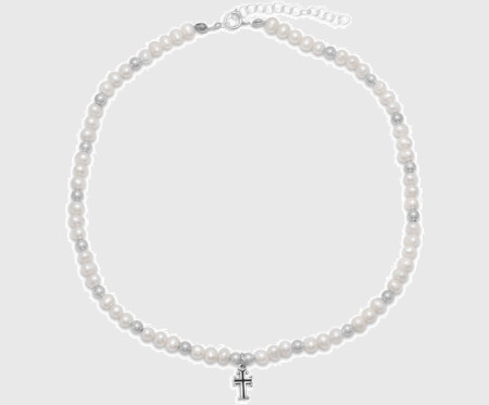 Squaboo Necklace With Cross